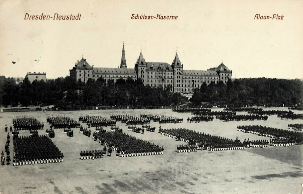 Alaunplatz - Paraden bis 1918
