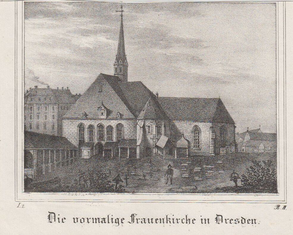 An der Frauenkirche - alte Frauenkirche