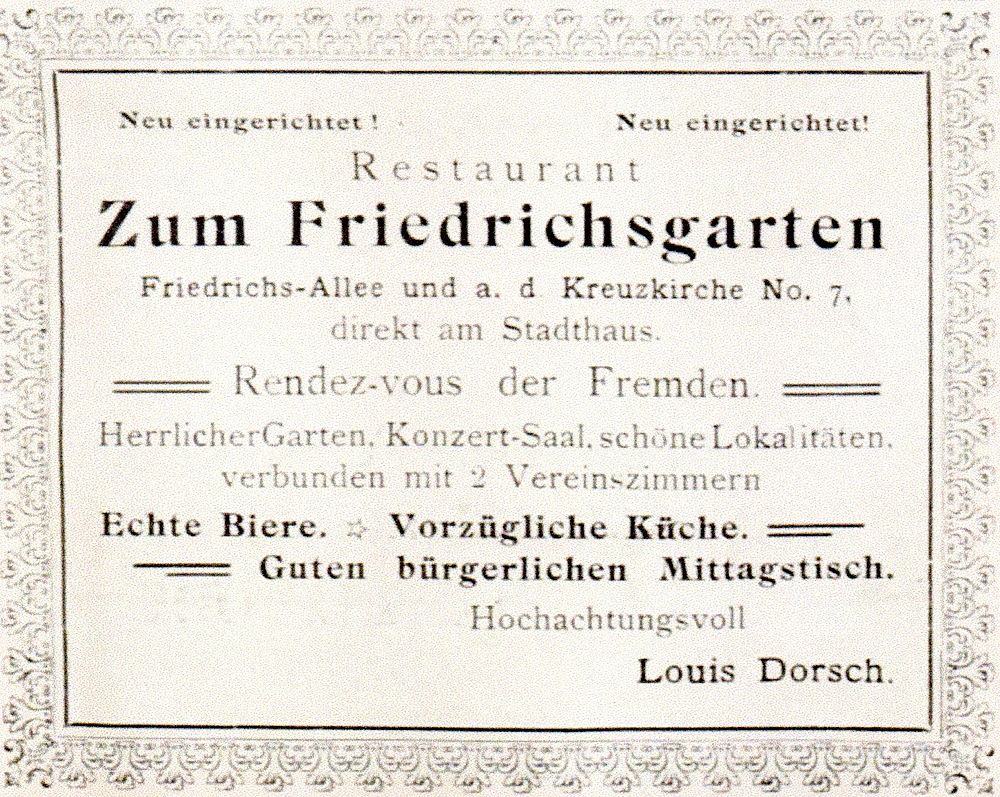 (An der Kreuzkirche 7)