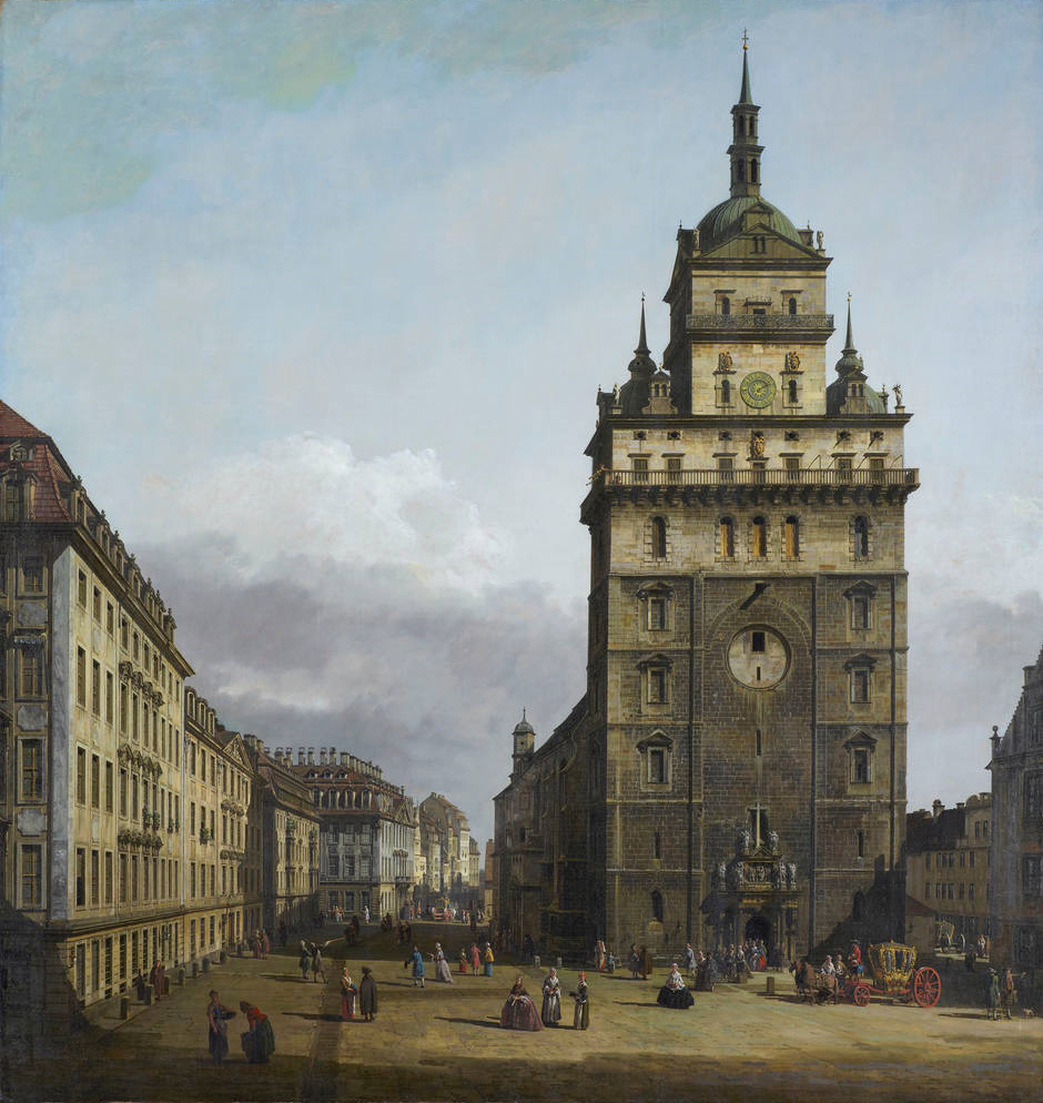An der Kreuzkirche - alte Kreuzkirche