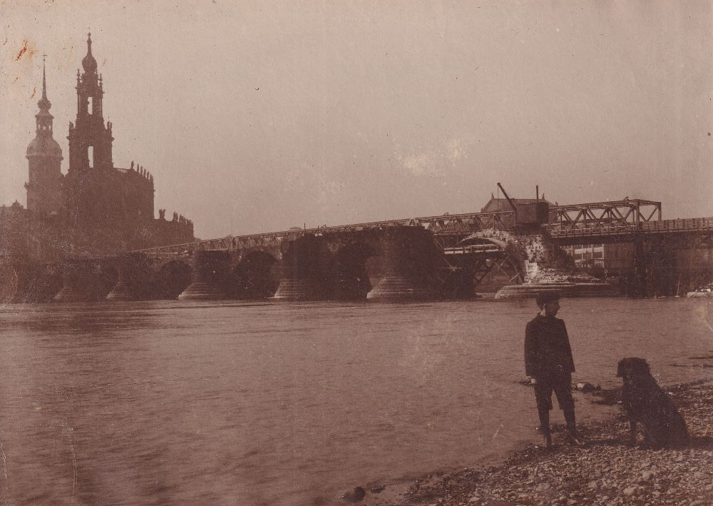Augustusbrücke - Abbruch