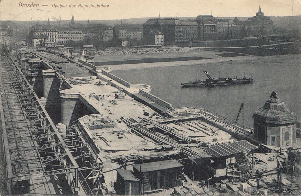 Augustusbrücke - Neubau