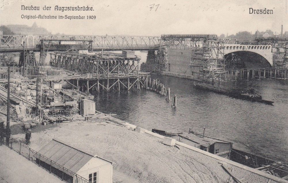 Augustusbrücke - Neubau