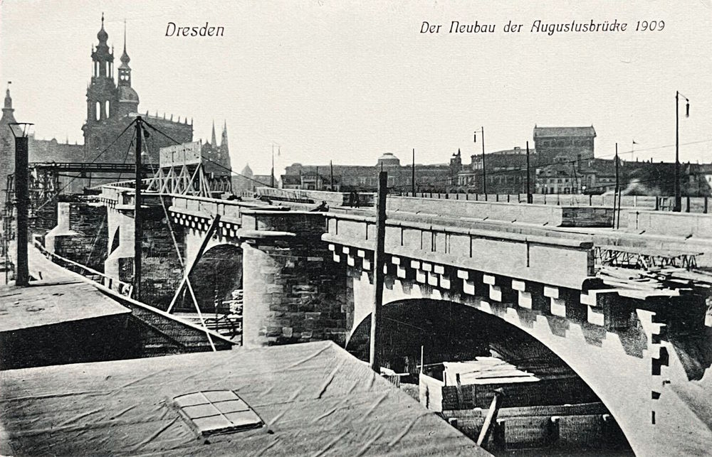Augustusbrücke - Neubau