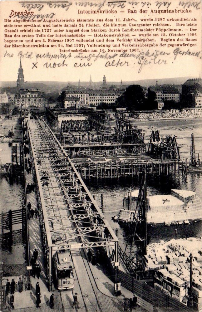 Augustusbrücke - Neubau