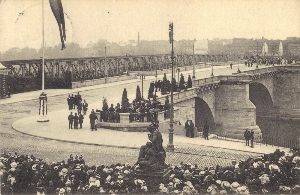 Augustusbrücke - Einweihung