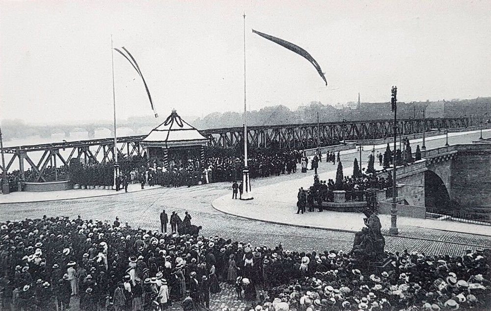 Augustusbrücke - Einweihung