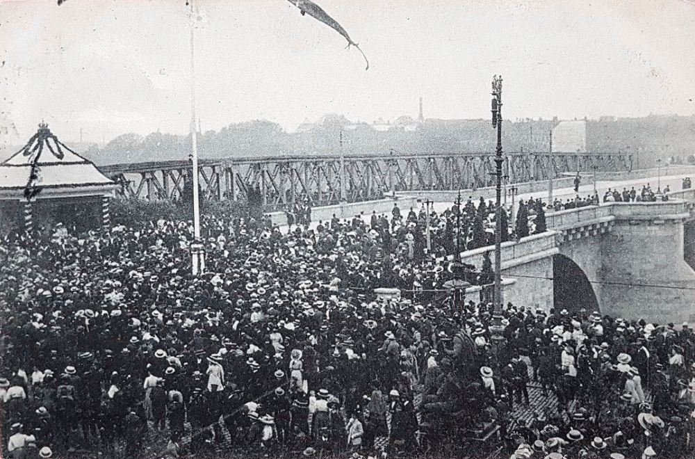Augustusbrücke - Einweihung