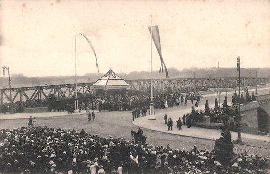 Augustusbrücke - Einweihung