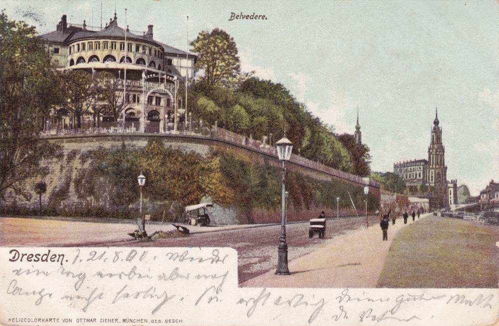 Brühlscher Garten 1 - Belvedere vom Terrassenufer