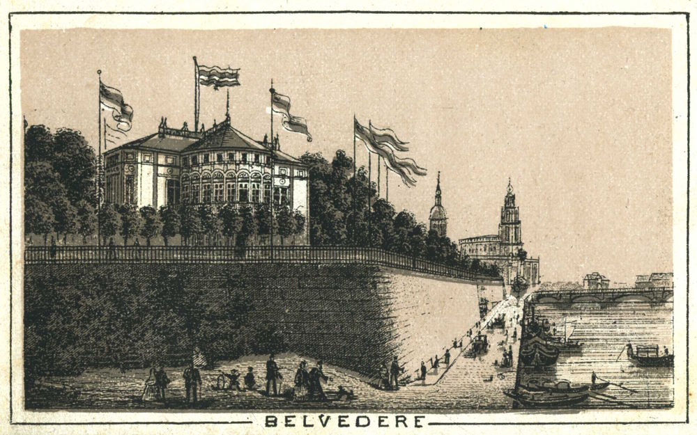 Brühlscher Garten 1 - Belvedere vom Terrassenufer