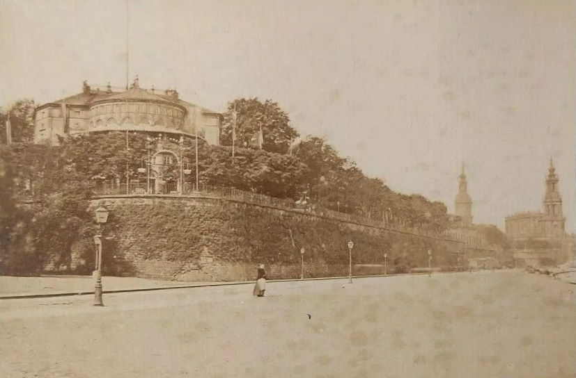 Brühlscher Garten 1 - Belvedere vom Terrassenufer