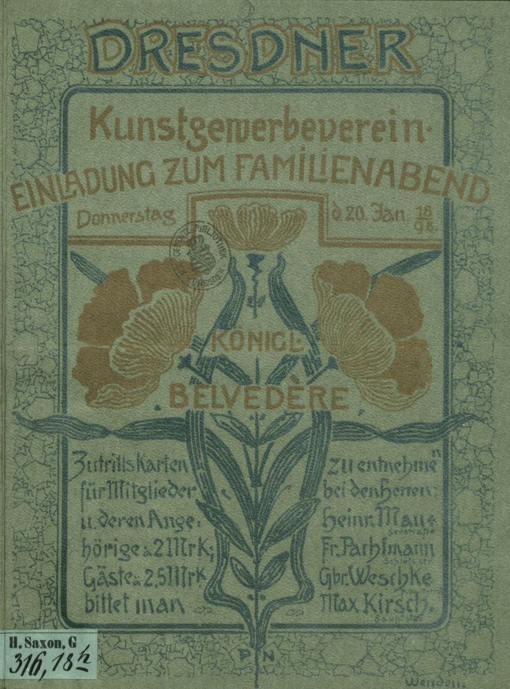 Brühlscher Garten 1 - Veranstaltungen im Belvedere