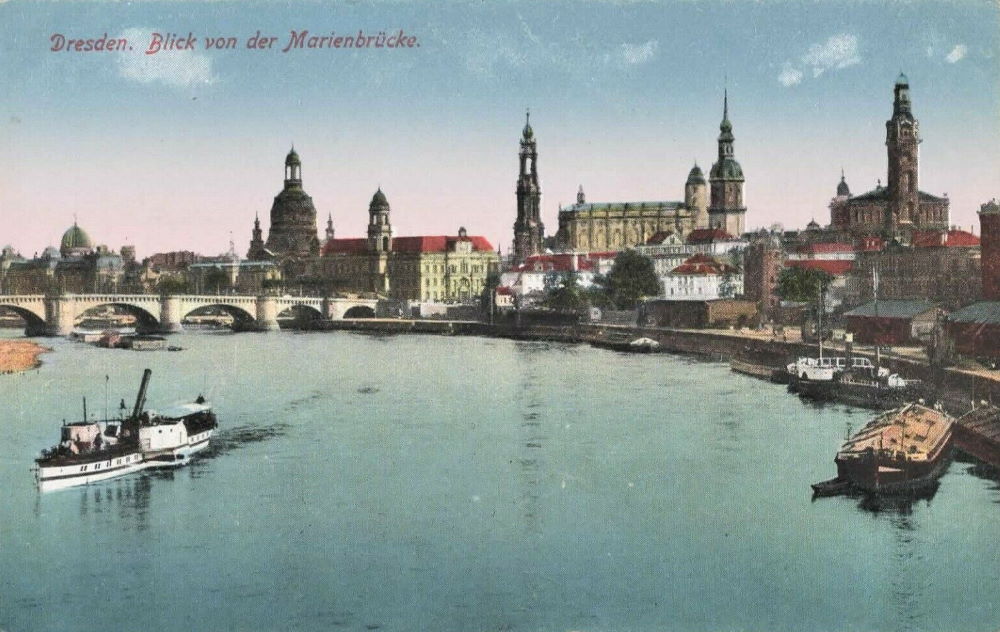 Elbe - Blick von der Marienbrücke 2