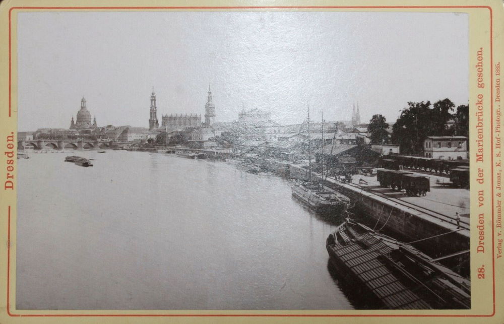 Elbe - Blick von der Marienbrücke 2