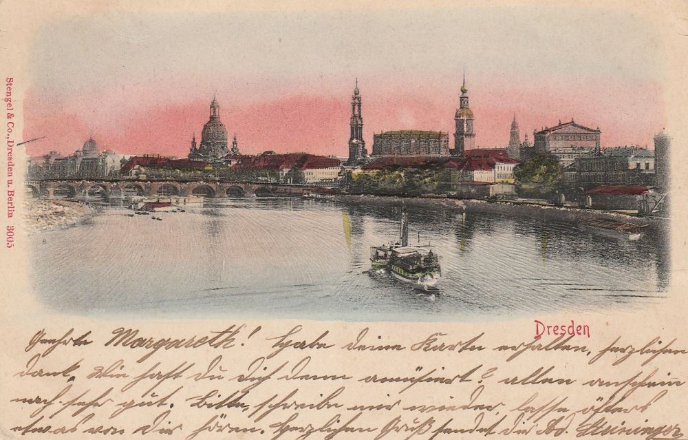 Elbe - Blick von der Marienbrücke 1