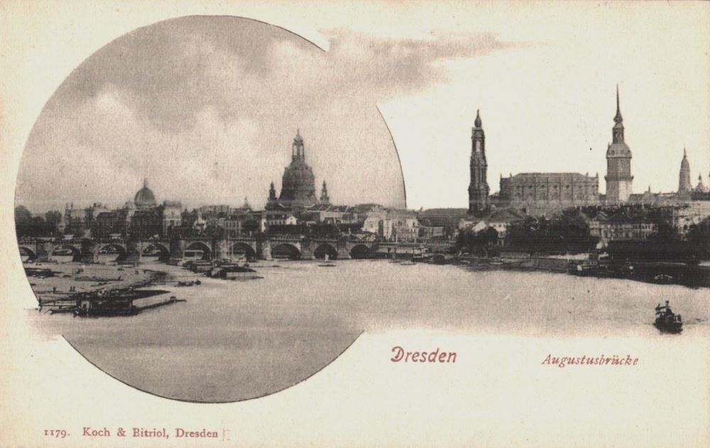 Elbe - Blick von der Marienbrücke 1
