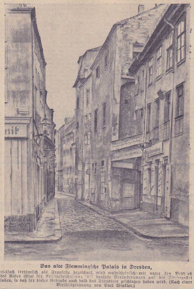 Große Frohngasse / Weisse Gasse