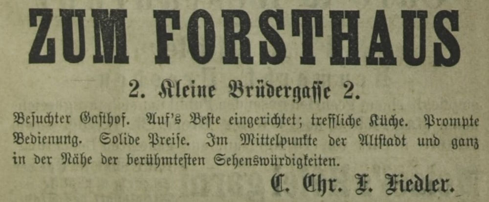 Kleine Brüdergasse 3