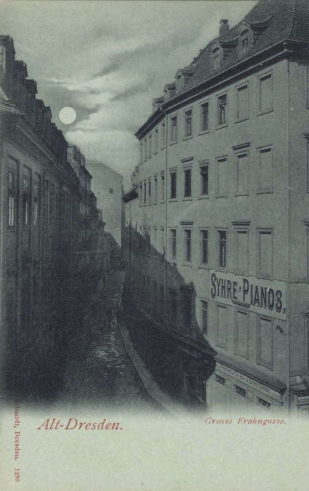 Moritzstraße 18 (-1886 Moritzstraße 12) / Große Frohngasse