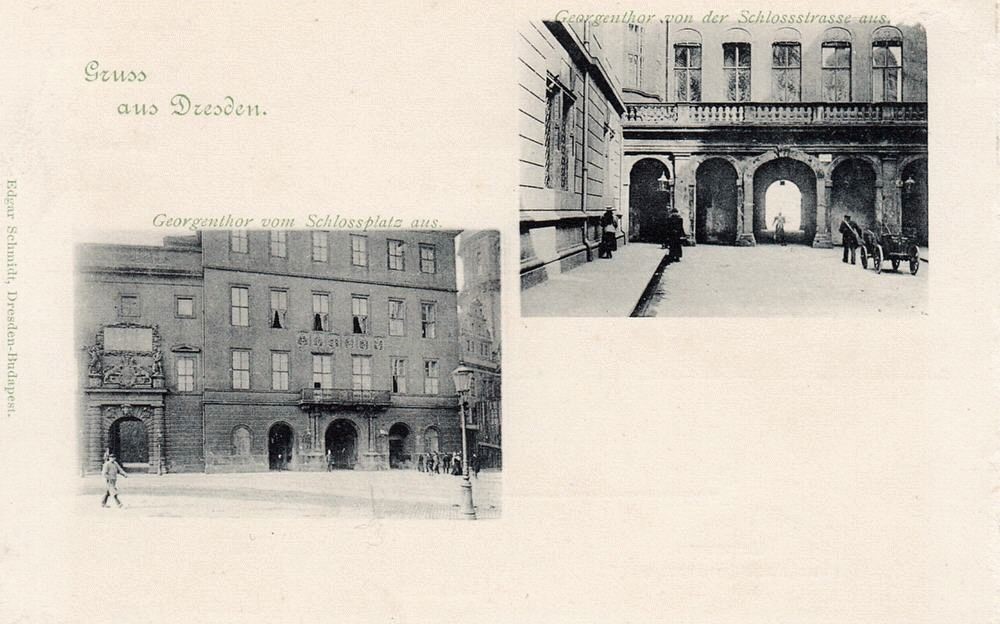 Residenzschloss - altes Georgentor