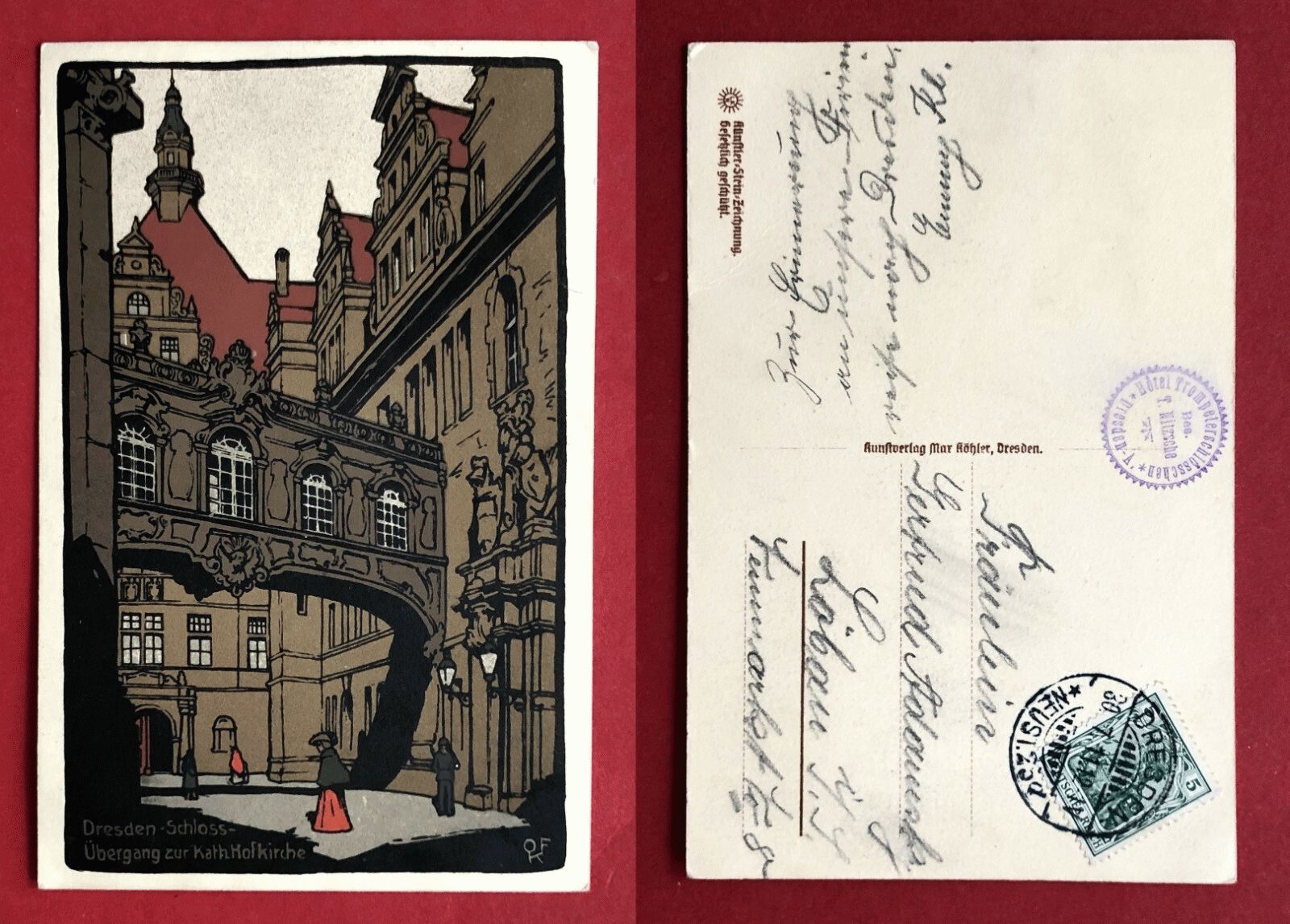 Residenzschloss - Brücke zur Hofkirche