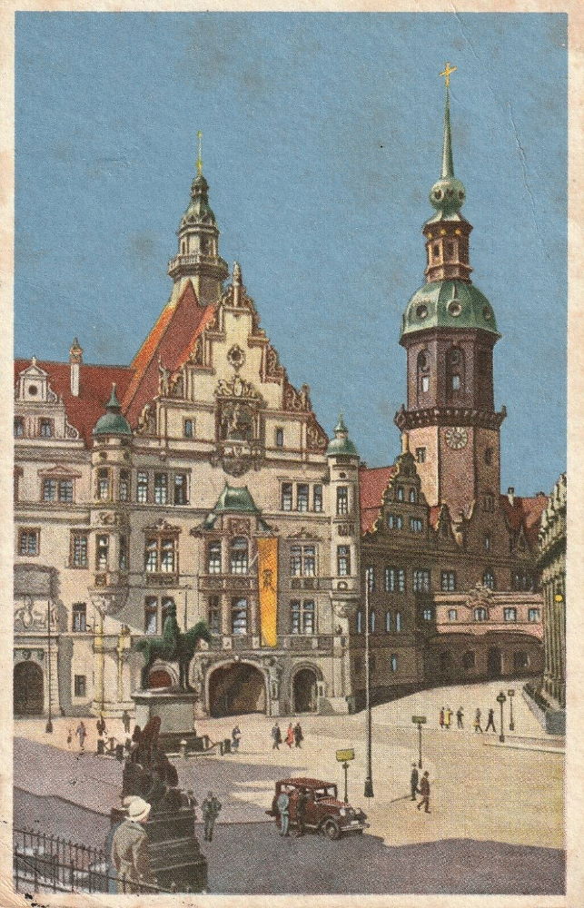 Residenzschloss - Georgenbau von der Terrassentreppe