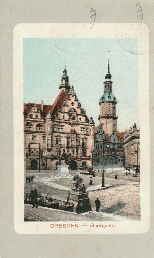 Residenzschloss - Georgenbau von der Terrassentreppe