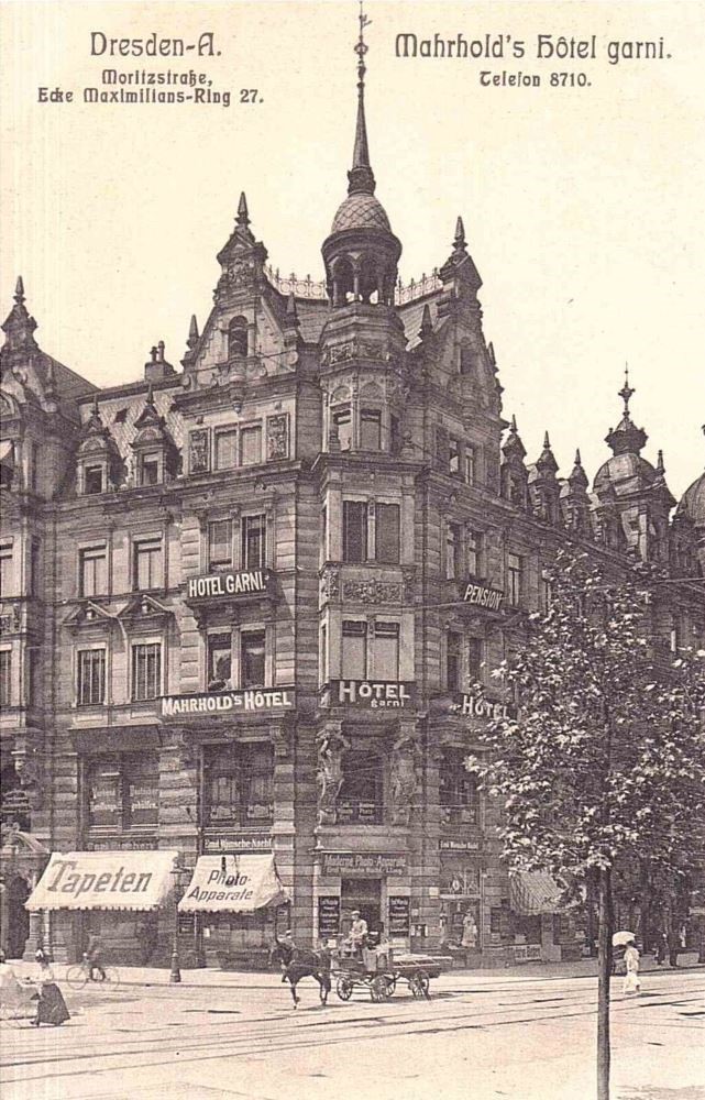 Ringstraße 27 (Maximiliansallee 5, Maximiliansring 27) / Moritzstraße