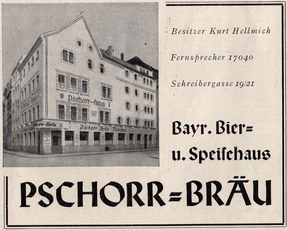 Schreibergasse 21 (-1891 Schreibergasse 11) / An der Mauer