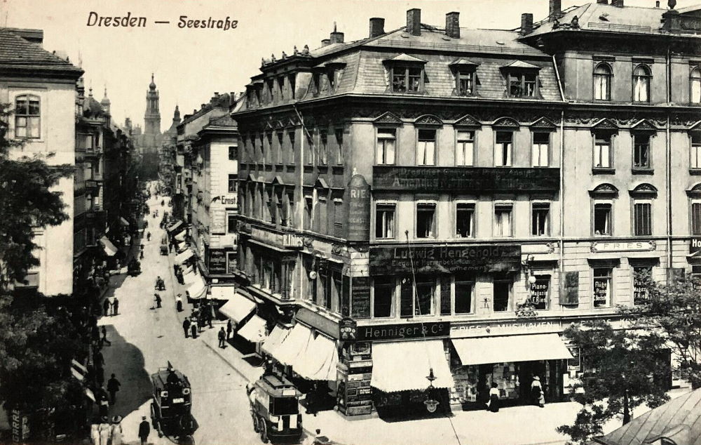 Seestraße 21 (Seegasse 10, -1887 Seestraße 10) / Ringstraße (Friedrichsring)