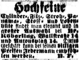 Wallstraße 12 (-1890 Wallstraße 14)