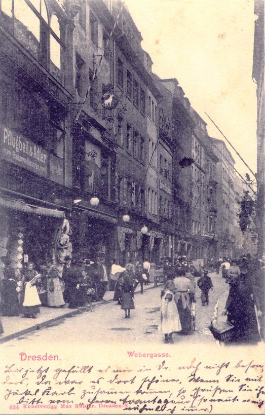 Webergasse 26 (-1889 Webergasse 27) / Scheffelstraße 17