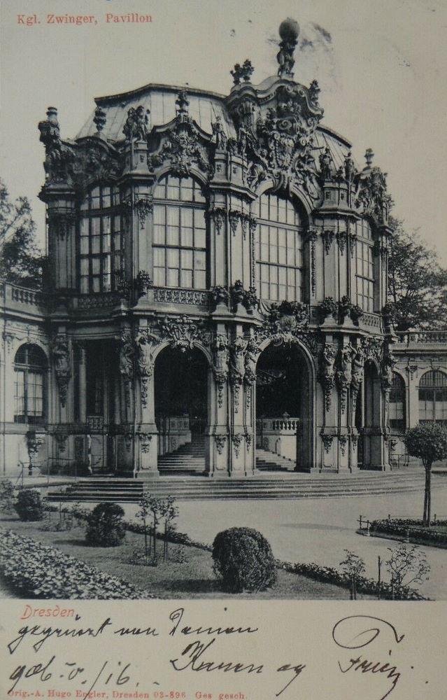 Zwinger - Wallpavillon hochkant