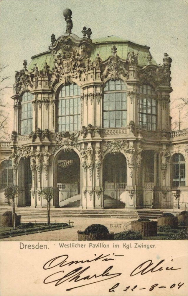 Zwinger - Wallpavillon hochkant