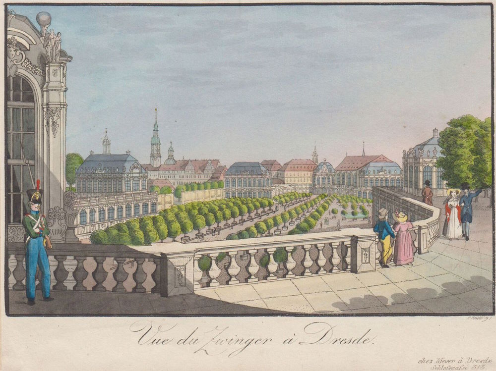 Zwinger - Wallpavillon hochkant