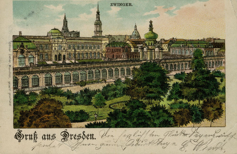 Zwinger vom Haus der Kaufmannschaft