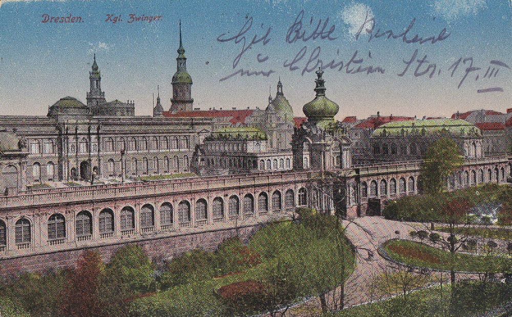 Zwinger vom Haus der Kaufmannschaft