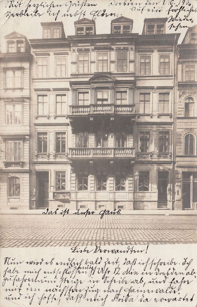 Rothenburger Straße 13 (Markgrafenstraße 9, -1946 Markgrafenstraße 13)