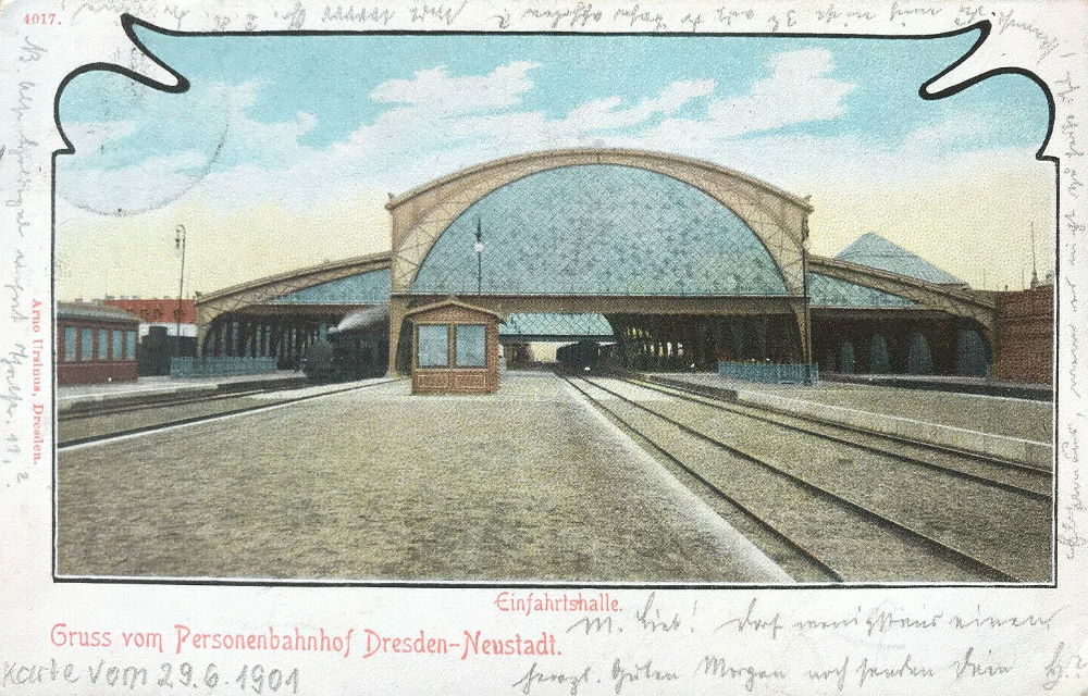 Schlesischer Platz 1 - Bahnhofshalle