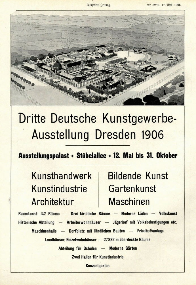 3. Deutsche Kunstgewerbeausstellung 1906