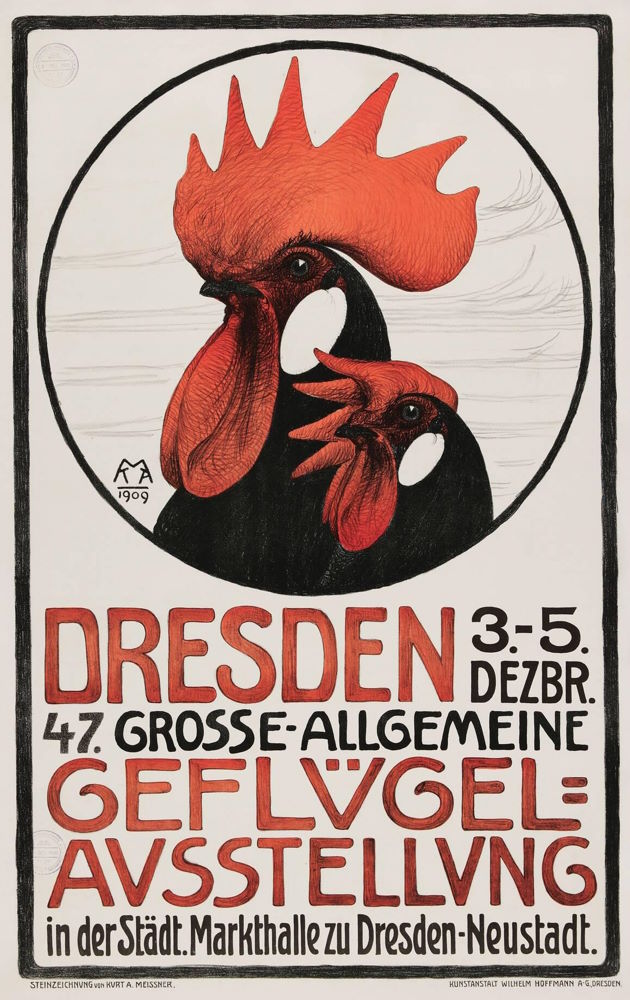 47. Grosse allgemeine Geflügelausstellung 1910
