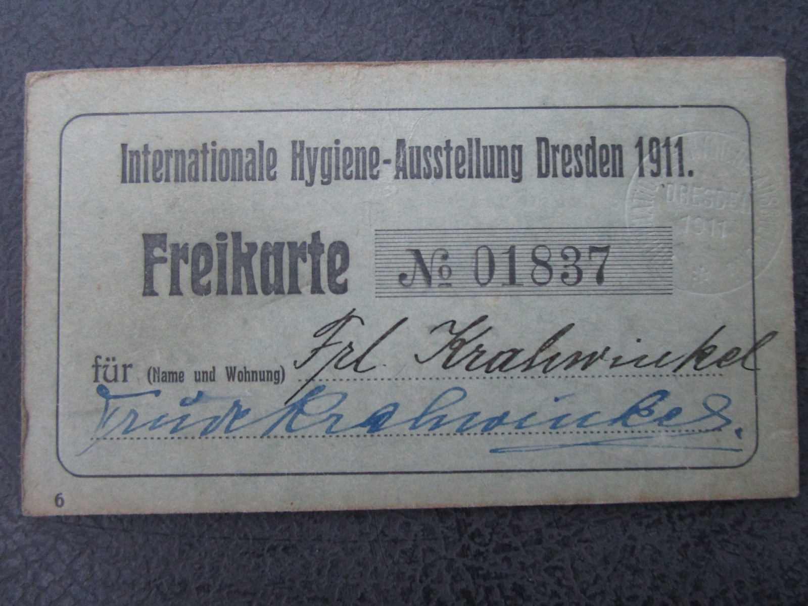 Internationale Hygieneausstellung 1911