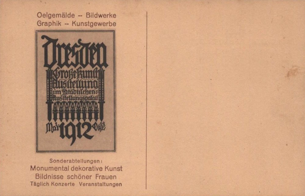 Große Kunstausstellung 1912
