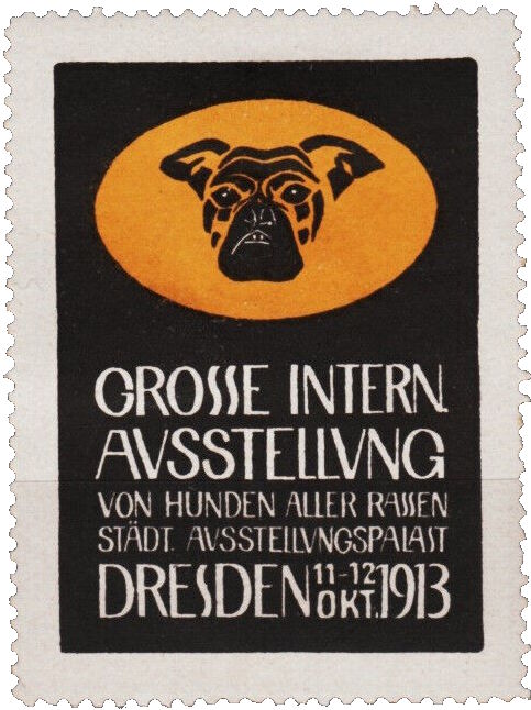 Rassehundeausstellung 1913