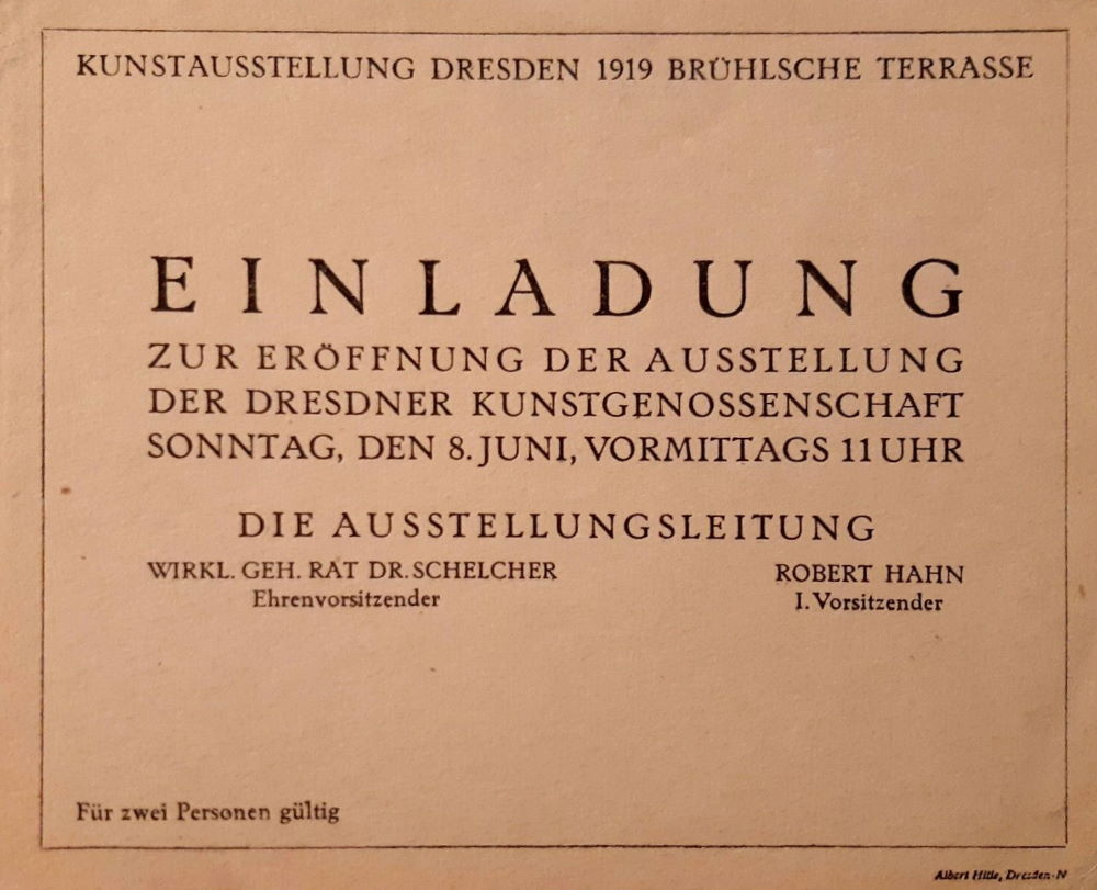1919 Kunstausstellung