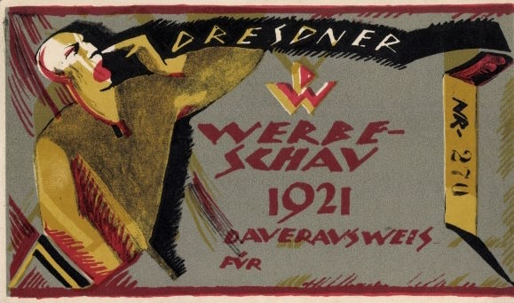 Dresdner Werbe-Schau 1921