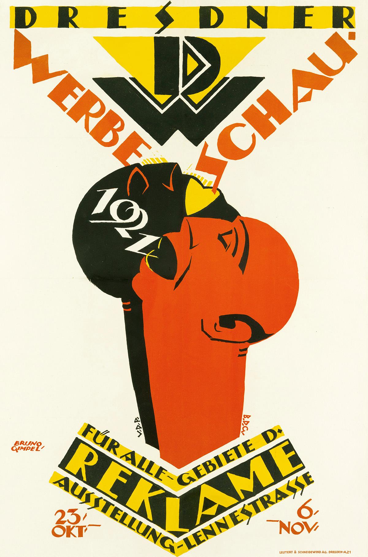 Dresdner Werbe-Schau 1921