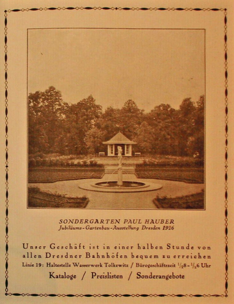 Jubiläums-Gartenbau-Ausstellung 1926