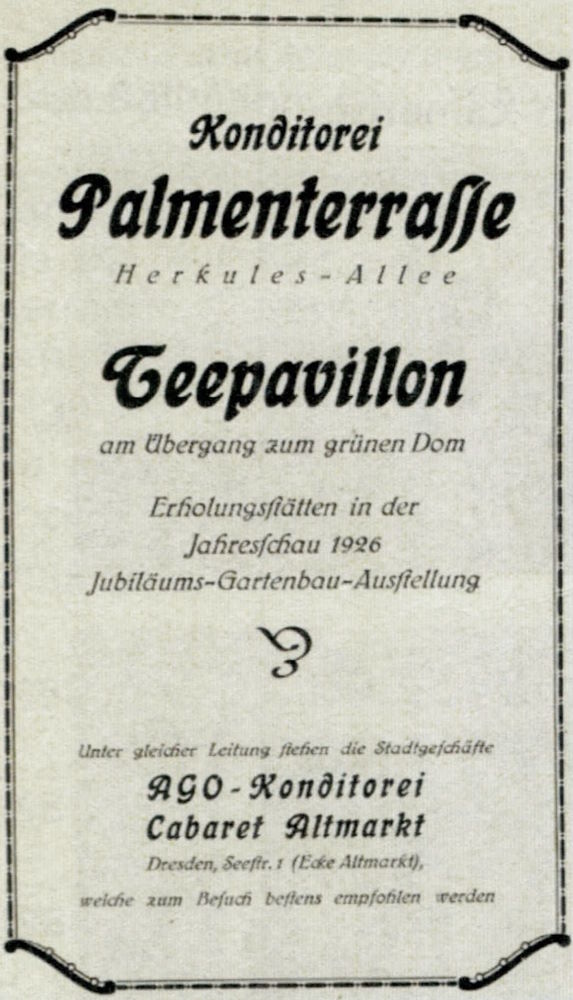 Jubiläums-Gartenbau-Ausstellung 1926